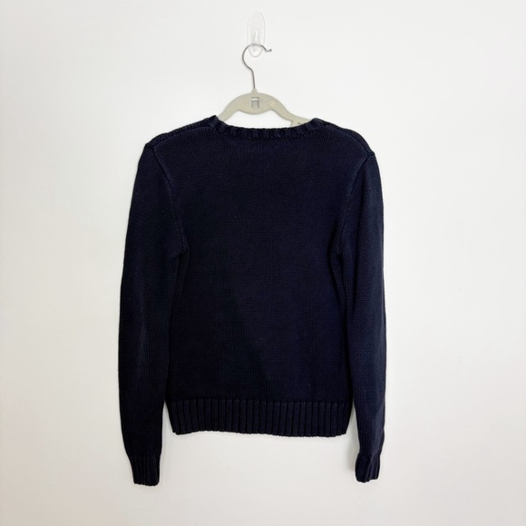 Polo Ralph Lauren Flag Cotton Crewneck Pullover Sweater - Picture 6 of 8